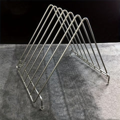 Stainless Steel Floor Standing Chopping Board Rack Kitchen Storage Rack