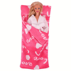 Christmas Elf Doll Accessories Sleeping Bag Doll Storage