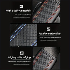 2pcs Car Seat Belt Cover Breathable Faux Leather Shoulder Pad for Men and Women