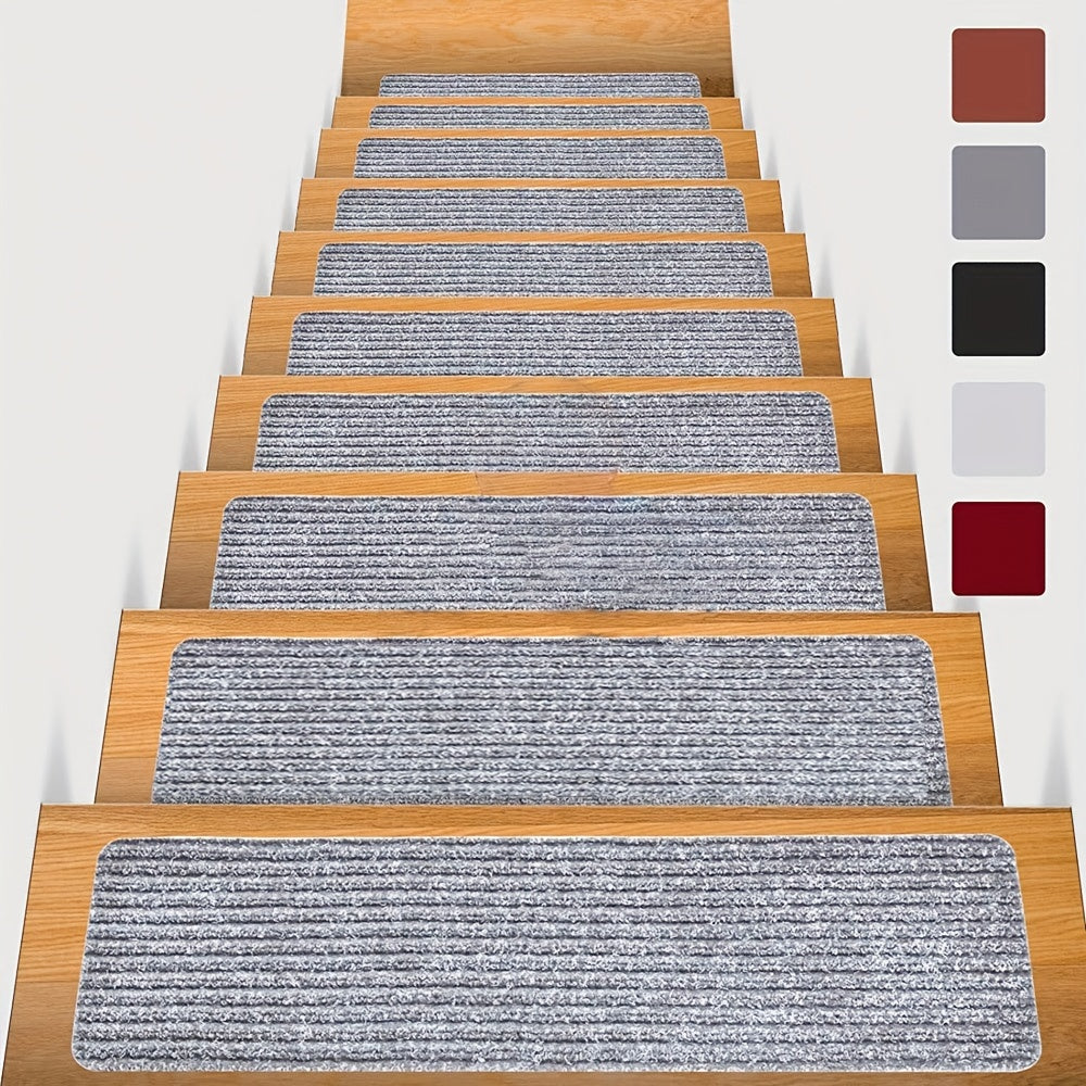 15pcs Non Slip Carpet Stair Treads Safety Rug Indoor Run