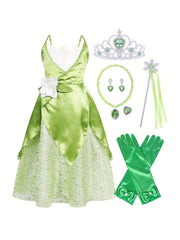 Girls' Princess Costumes Dress Up Fancy Halloween Christmas Party