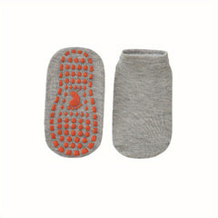 1 Pair Non-Slip Yoga Fitness Socks Soft Breathable Solid Socks