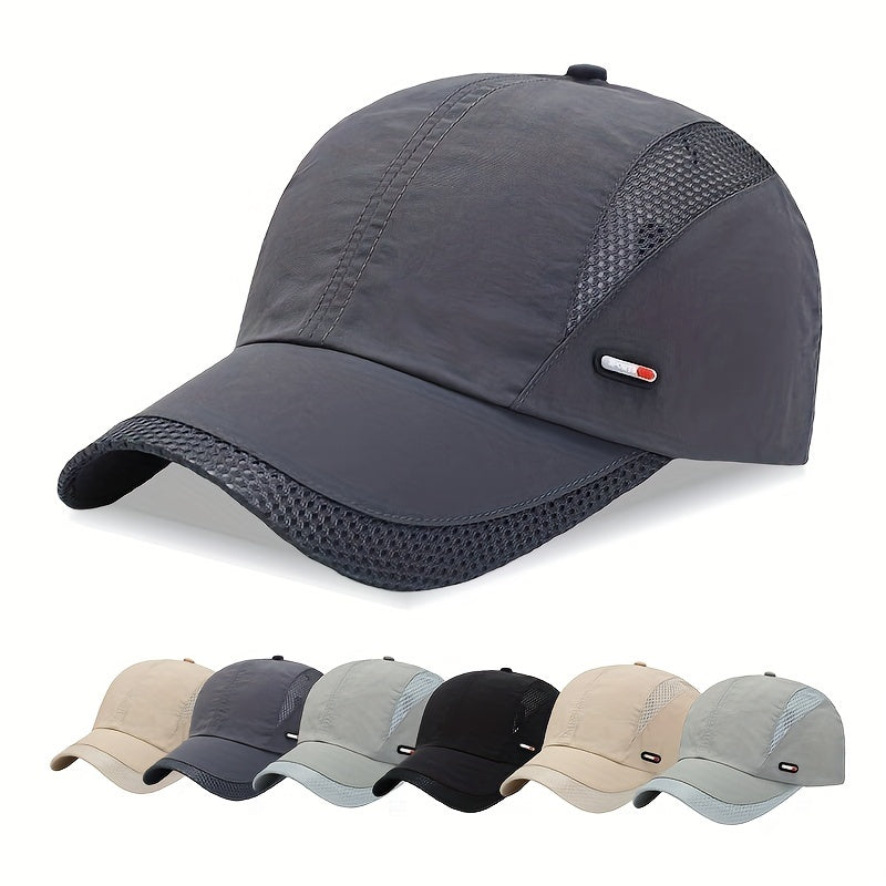 Breathable Baseball Cap Quick Drying Sun Hat Lightweight