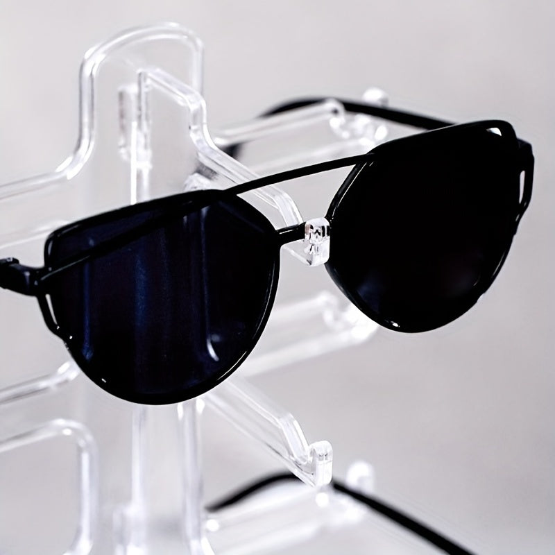 Clear Glasses Display Rack Eyeglasses Sunglasses Storage Stand Holder