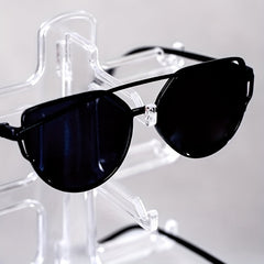 Clear Glasses Display Rack Eyeglasses Sunglasses Storage Stand Holder