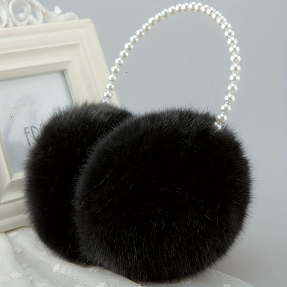 Chain Ear Muffs in 3 Colors for Winter Fun