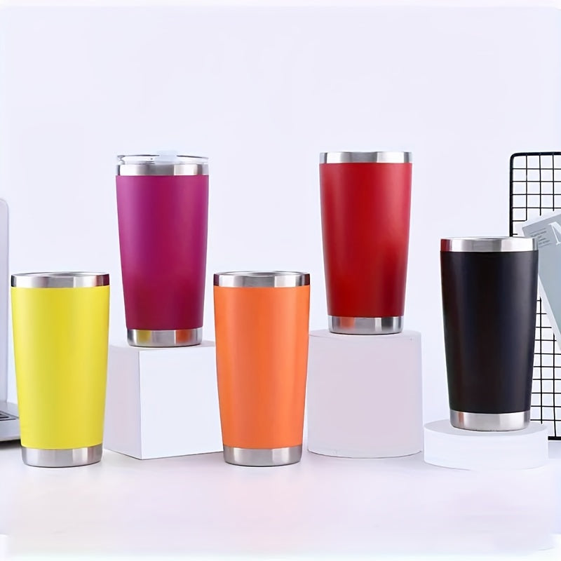 590ml Insulated Stainless Steel Cup Leakproof Water Bottle