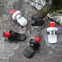 Red Wine Bottle Stopper Air Extraction Fresh-keeping Stopper