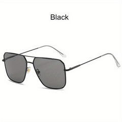 Men's Casual Sunglasses Anti Reflective Metal Glasses For Outdoor Activities