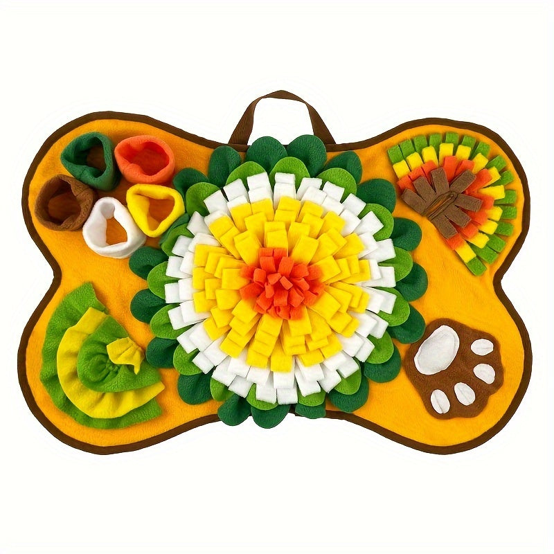 Foldable Dog Snuffle Mat Slow Feeding Puppy Sniffing Pad