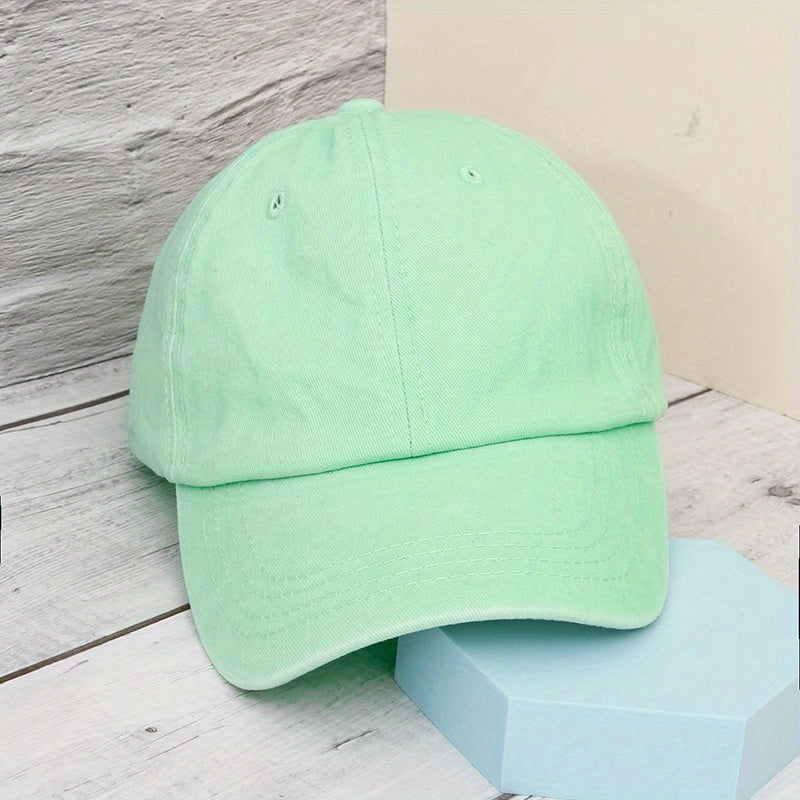 Distressed Baseball Cap Unisex Dad Hat Sun Hats For Women Men