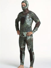 Men's 3mm Neoprene Diving Suit Anti Jellyfish Warm Wetsuit