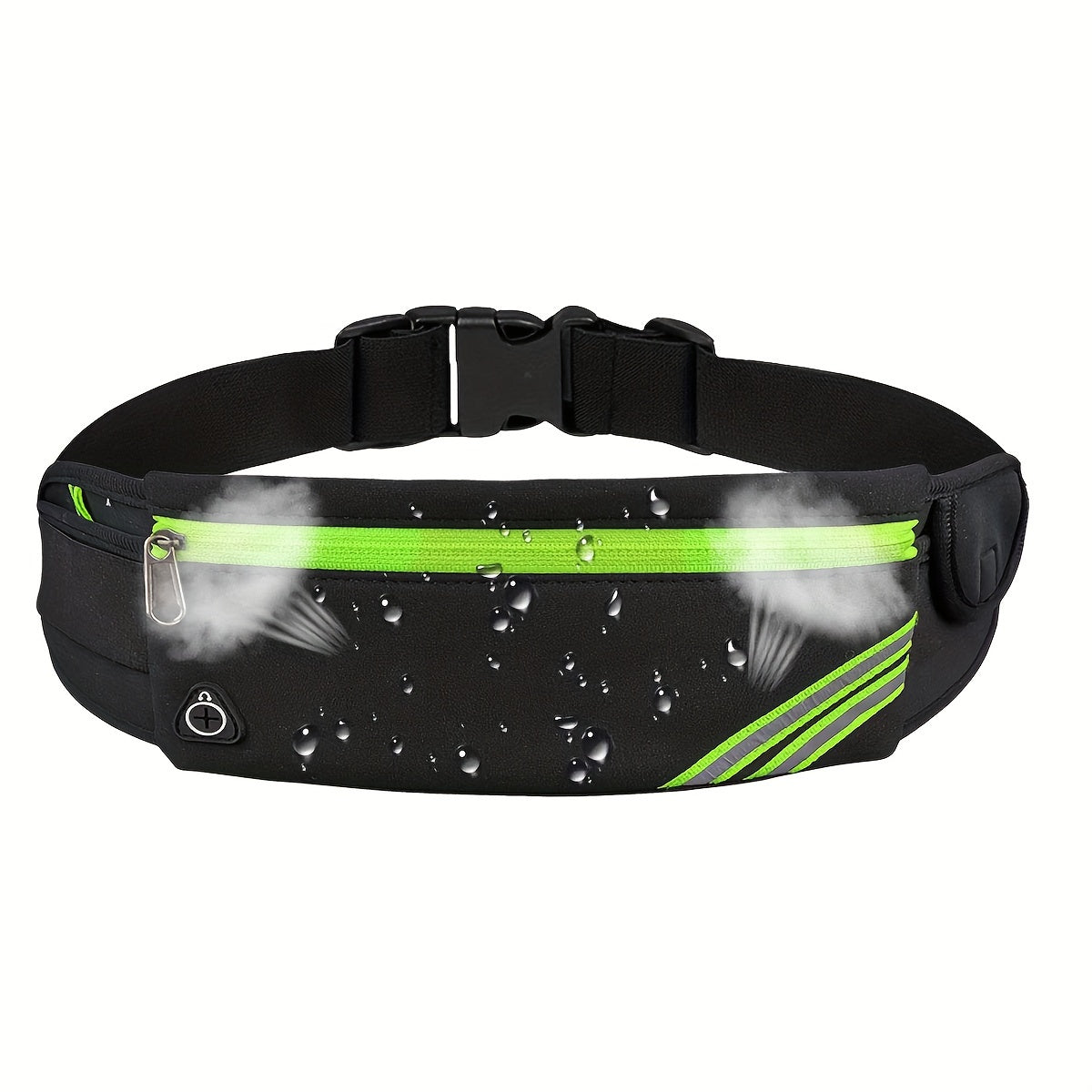 Reflective Running Belt Fanny Pack Waist Pack Bag For Hiking Cycling