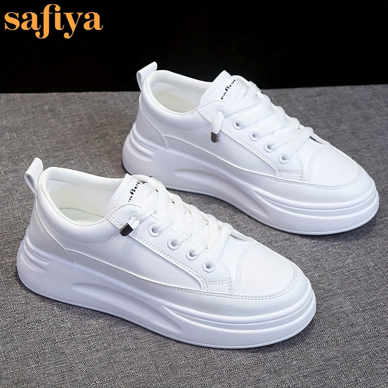 Women's Low Athletic Skate Shoes Lightweight Non-slip Sneakers