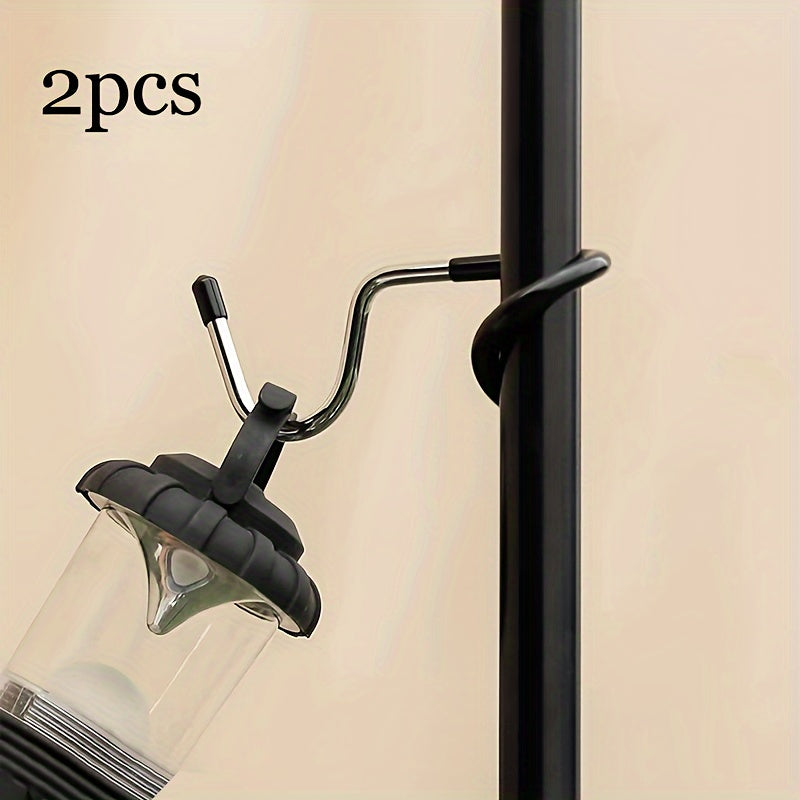 2pcs Outdoor Camping Hooks Lamp Hooks Non-slip Storage Hooks