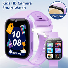 SIMSONFIT Kids Smart Watch with HD Camera Step Counter Games