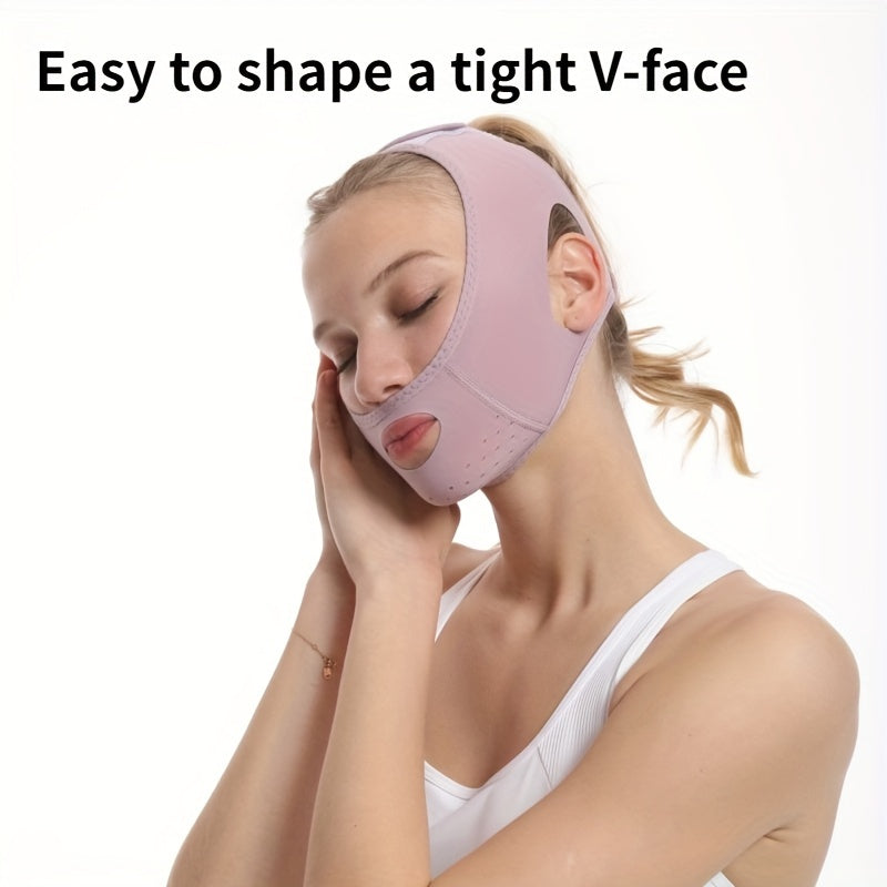 Ice Silk Facial Slimming Band for Women V Line Chin Cheek Lift Up Anti Aging