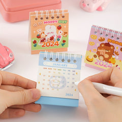 Tiny Cartoon Desk Calendar October - December