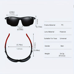 Men's Polarized Outdoor Riding Sports Glasses Anti Wind Sand Sunglasses 8531