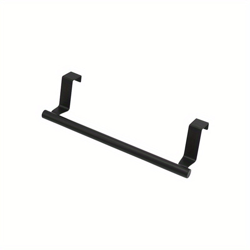 Stainless Steel Towel Rack for Bathroom and Kitchen Curved Door Storage