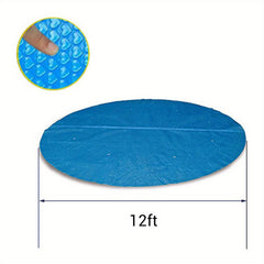 Solar Pool Cover 10ft Round - Heat Retaining Blanket - Waterproof
