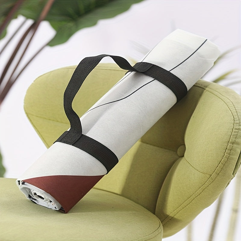 Vintage Leaf Printed Mat Waterproof Portable Foldable Picnic Mat