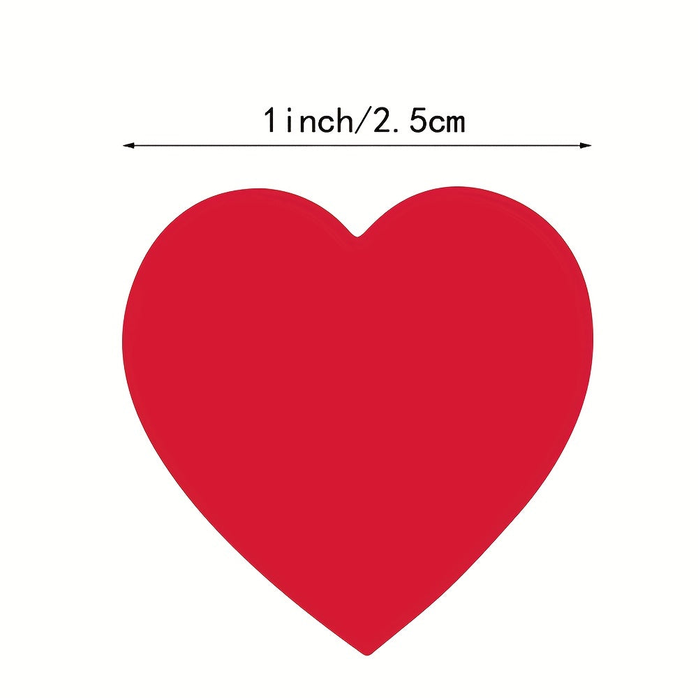 500pcs Colorful Heart Label Sticker Dots Kids Toy Stickers Teacher Reward