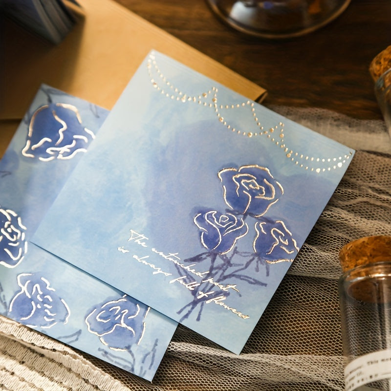 Mist Rose Notes Bronzing Bouquet Journal Diary