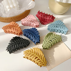 Fall Autumn Hair Clips Large Hair Claw Leaf Hair Clip