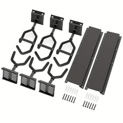 3 Sets Heavy Duty Wall Mount Steel Display Racks