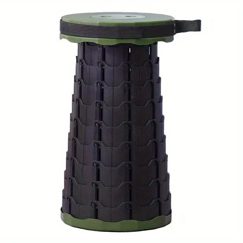 Plastic Folding Telescopic Stool Portable Lightweight Stool