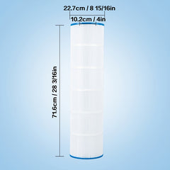 Pool Filter Cartridge Replacements HYP 175 High Dust Holding Rate