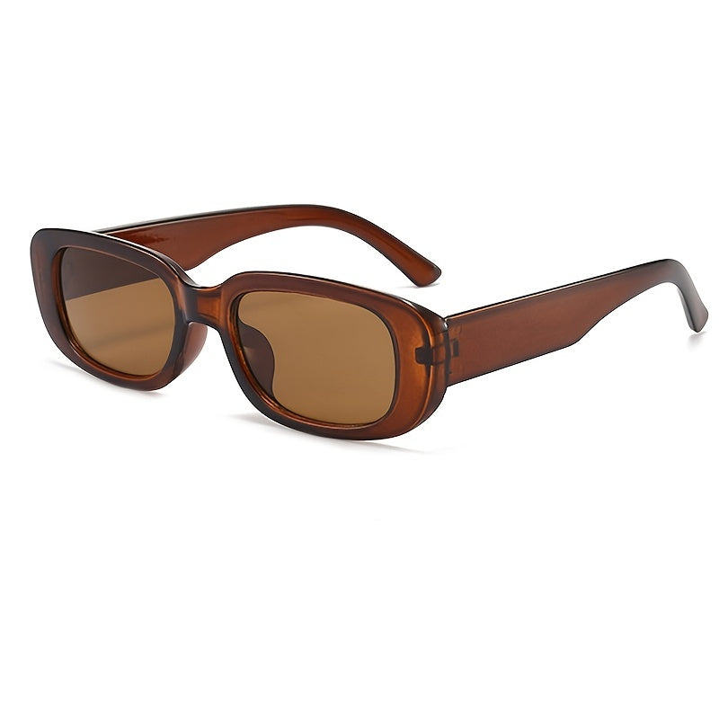 Rectangle Sunglasses Women Vintage 90s Sun Glasses UV400 Protection