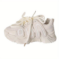 Women's Creative Skate Shoes Casual Mesh Breathable Running Shoes