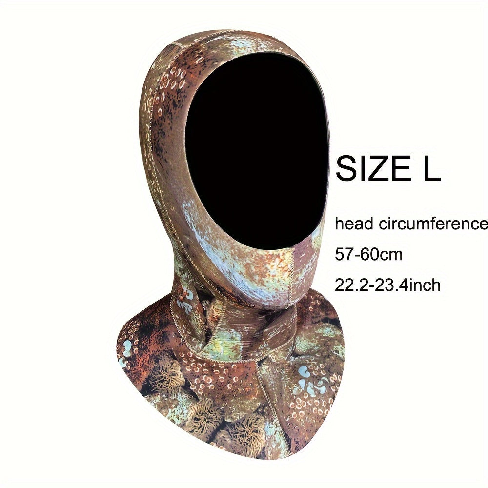 3mm Neoprene Scuba Diving Hood Elastic Hood For Water Sports