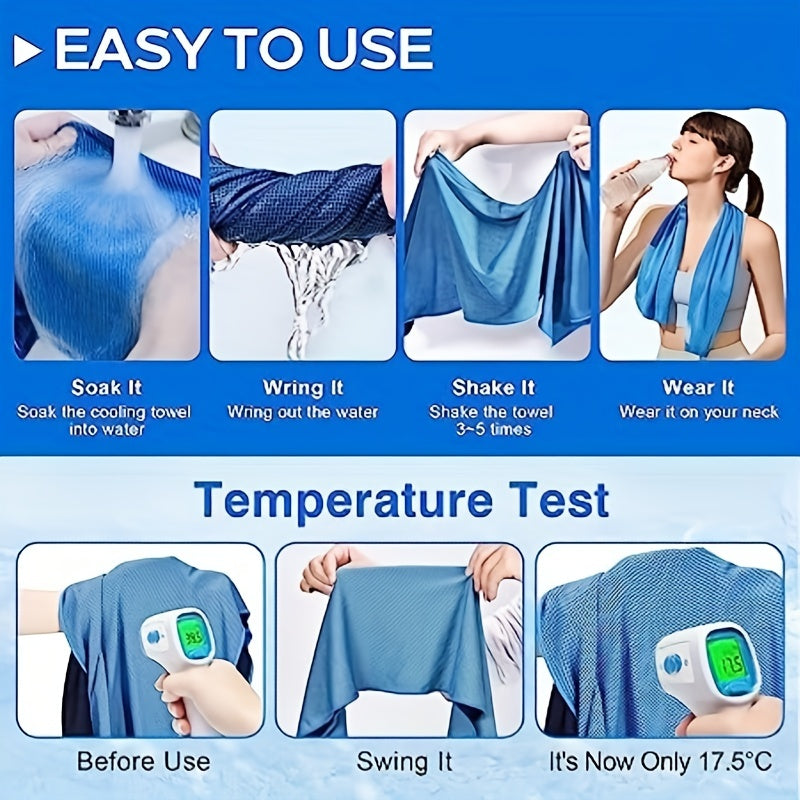 Cooling Sports Towel Soft Breathable Microfiber Towel for Yoga