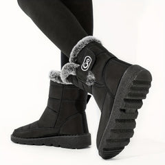 Arrival High Top Plush Lined Thermal Furry Snow Shoes