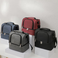 Large Insulated Lunch Bag Thermal Cooler with Shoulder Strap