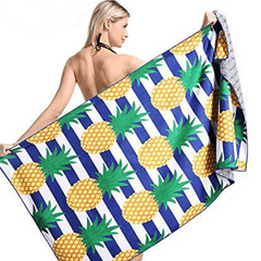 Quick Dry Microfiber Beach Towel Soft Absorbent Lightweight Sandproof for Travel