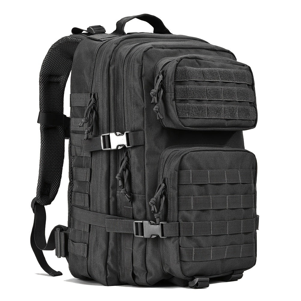 Large Outdoor Backpack with Molle System for Hiking, Trekking, Bug Out