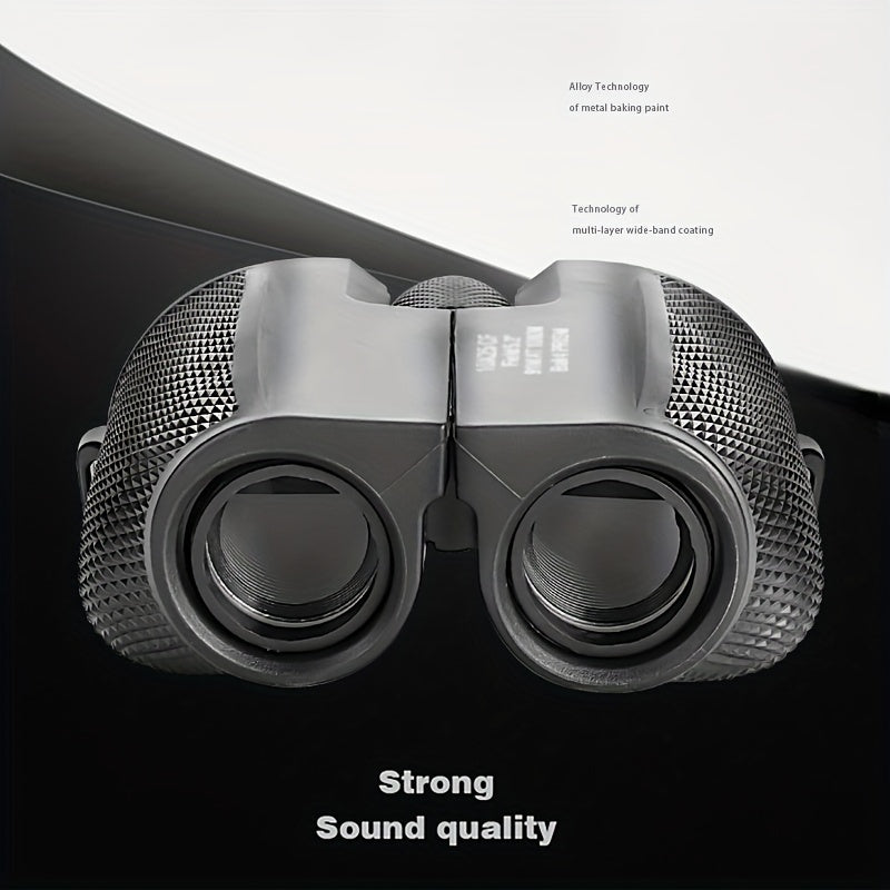 Portable HD Binoculars 10X25 for Bird Watching Travel Hiking