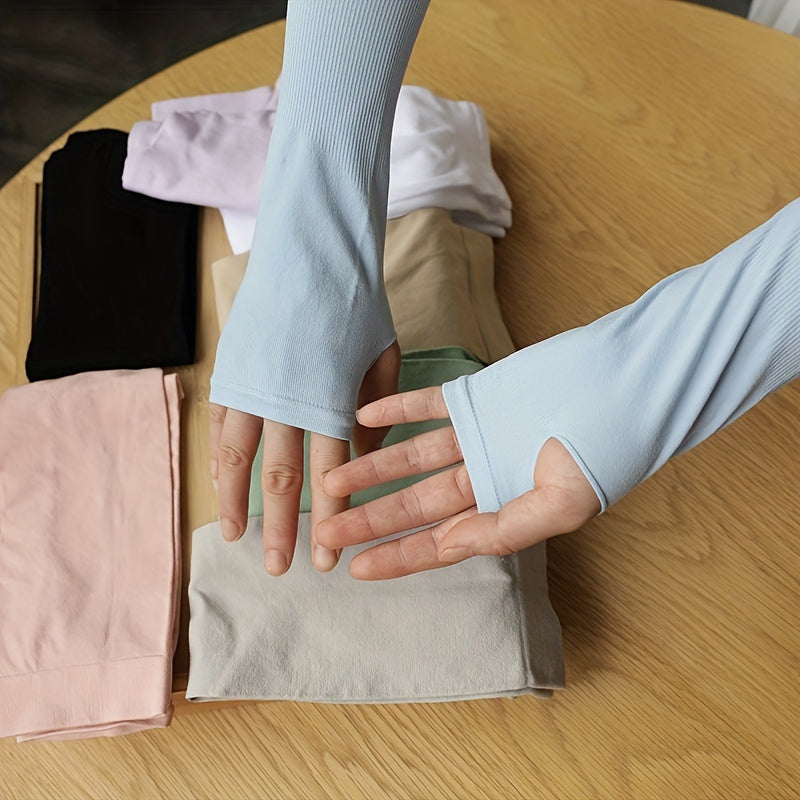 Ice Sleeve Summer Sun Protection Arm Protector Gloves