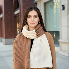 Women's Winter Thick Knitted Bright Warm Scarf