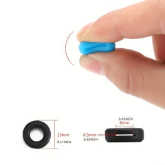 2pcs Silicone Glasses Ear Hook Non slip Cover Round Ear Hooks Sports Accessories