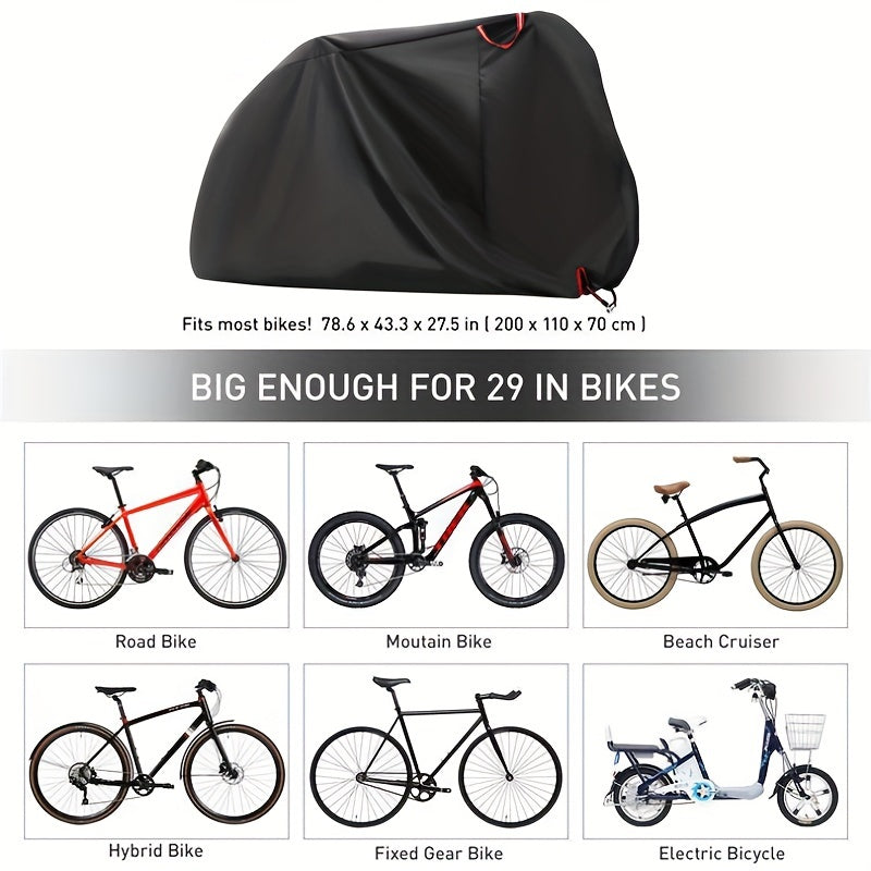 Outdoor Bike Cover Waterproof Sunscreen Dustproof Mountain Bike Anti ash Rain