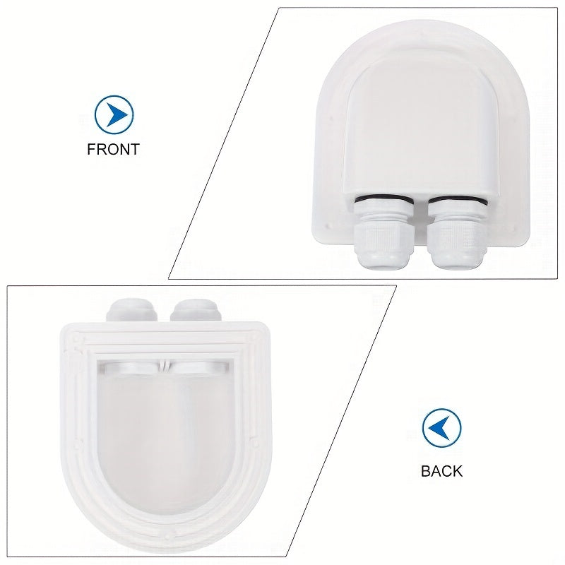 Double Wire Entry Gland Box for Solar Panel Roof Cable Entry