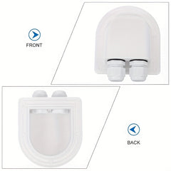 Double Wire Entry Gland Box for Solar Panel Roof Cable Entry