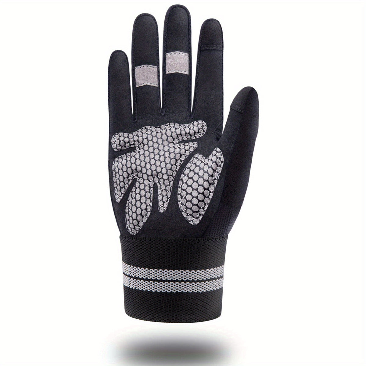 Breathable Fitness Gloves Wrist Wrap Support Full Palm Protection