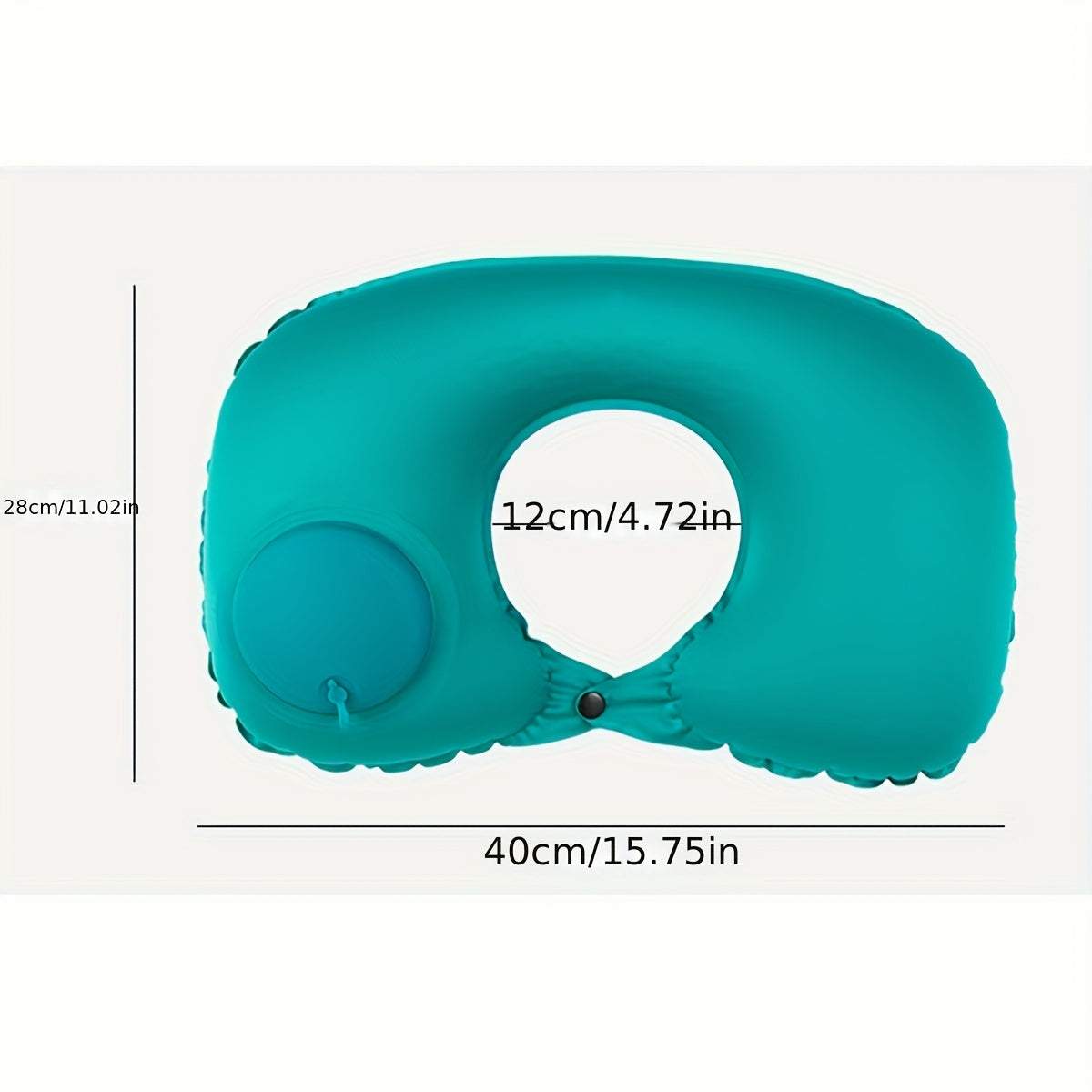 Automatic Inflatable U-Shaped Neck Pillow for Travel
