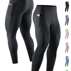 Men's Compression Sports Leggings Quick Dry High Waist Pants